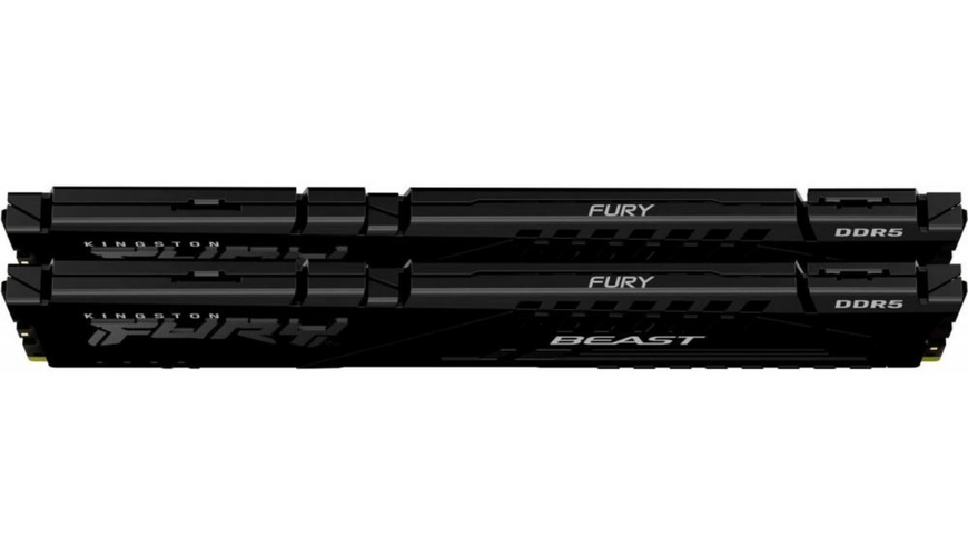 Пам'ять для настільних комп'ютерів Kingston FURY 32 GB (2x16GB) DDR5 5600 MHz FURY Beast (KF556C36BBEK2-32) KF556C36BBEK2-32 фото