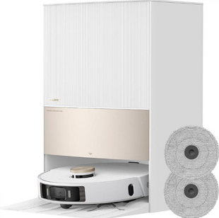 Робот-пилосос з вологим прибиранням Dreame Bot L20 Ultra Complete White Dreame Bot L20 Ultra Complete White фото