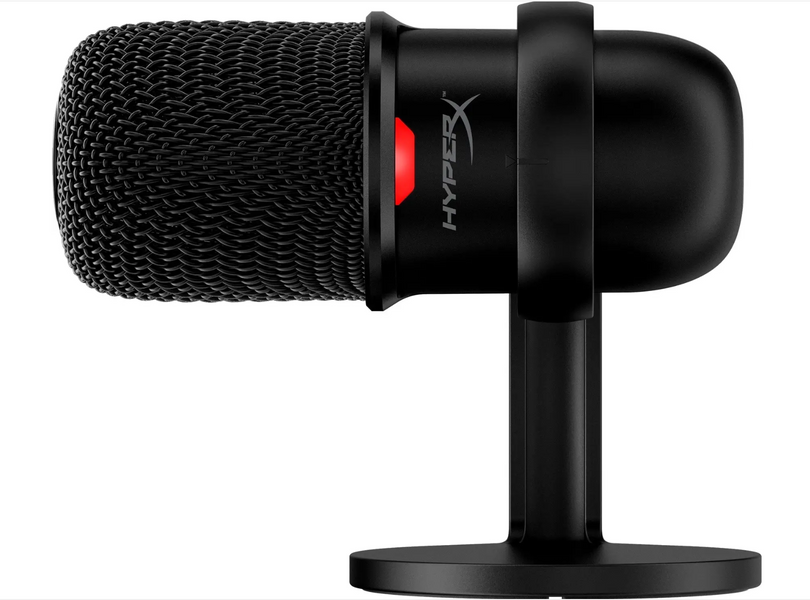 Мікрофон для ПК / для стрімінгу, подкастів HyperX SoloCast Black (HMIS1X-XX-BK/G) HMIS1X-XX-BK/G фото