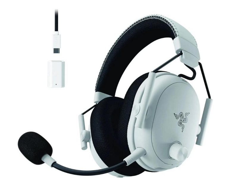 Навушники з мікрофоном Razer Blackshark V3 PRO Wireless White (RZ04-05400200-R3M1) RZ04-05400200-R3M1 фото