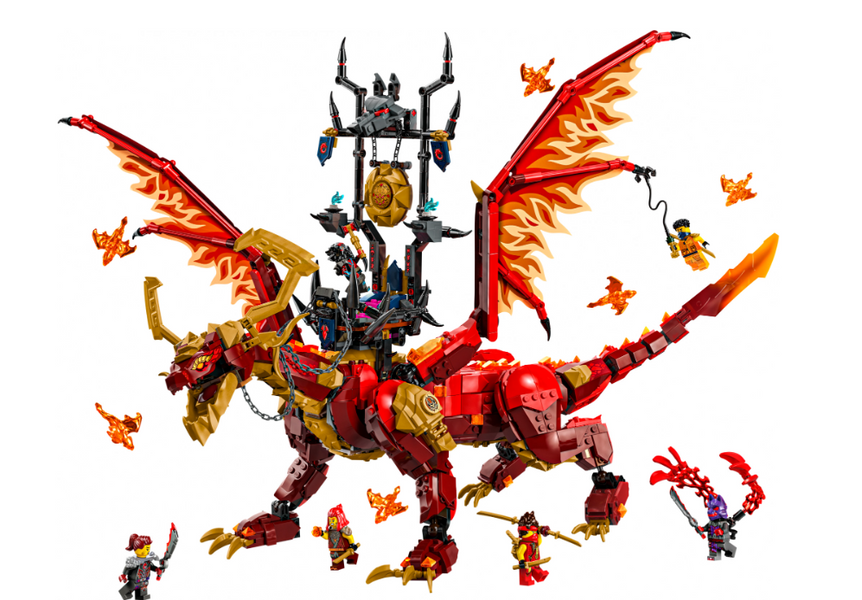 Блоковий конструктор LEGO NINJAGO Джерело Дракон руху (71822) 71822 фото